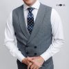 CHALECO HOUNDSTOOTH GRIS