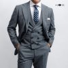 CHALECO HOUNDSTOOTH GRIS - Imagen 3